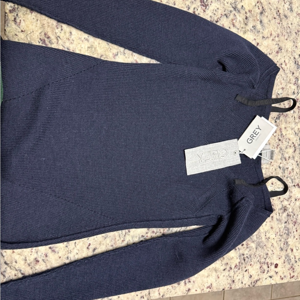 Jason Wu Gray Off-the-Shoulder Sweater